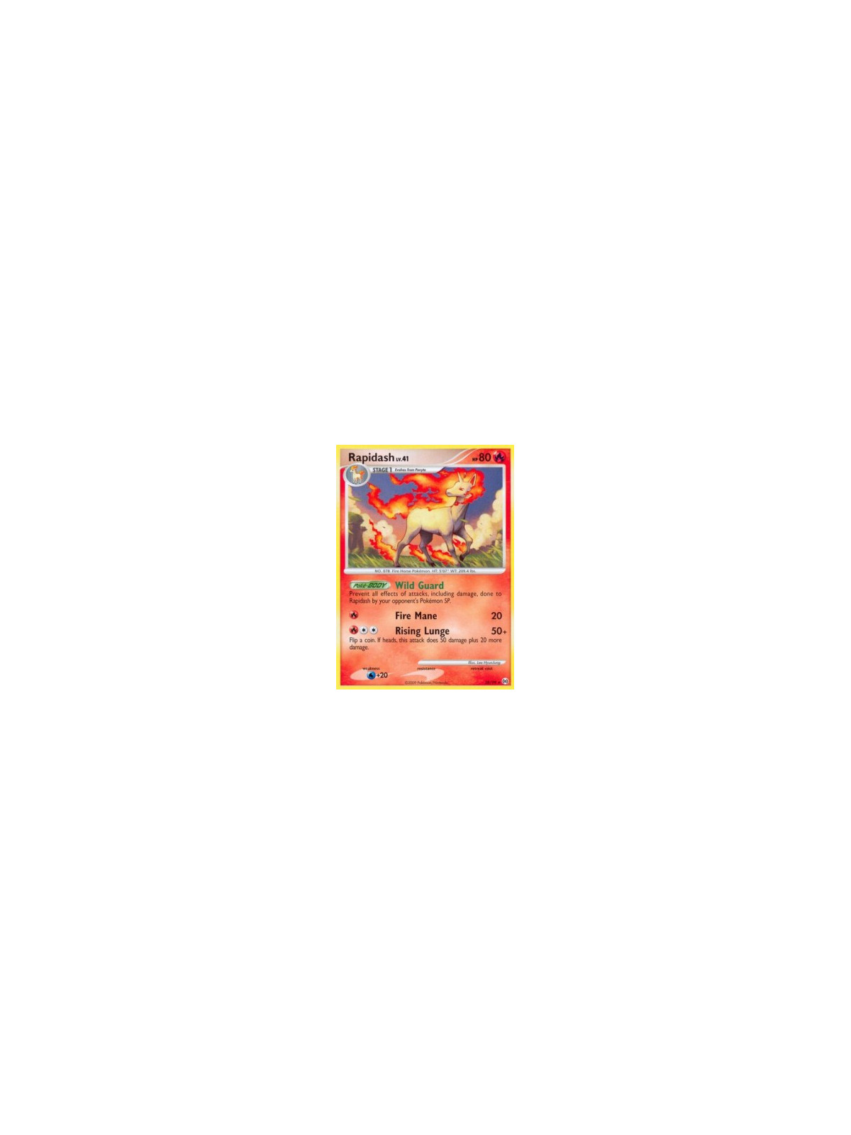 AR 028 - Rapidash Lv.41