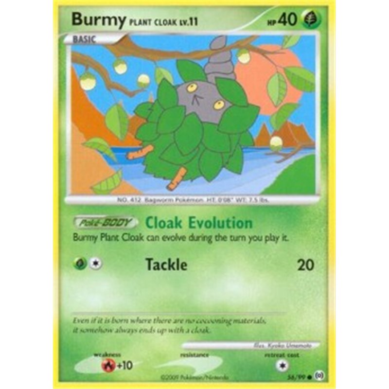 AR 056 - Burmy Plant Cloak Lv.11