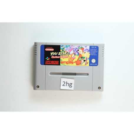 Yogi Bear's Cartoon Capers (losse cassette, snes)SNES Spellen Zonder Doos SNSP-Y8-EUR€ 10,00 SNES Spellen Zonder Doos