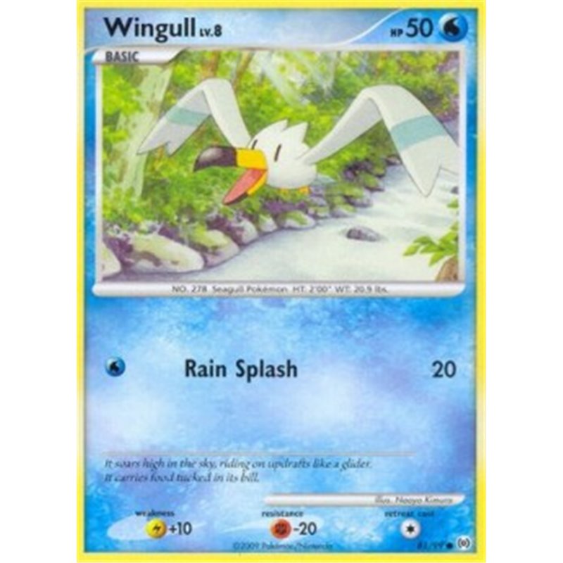 AR 081 - Wingull Lv.8- Reverse Holo