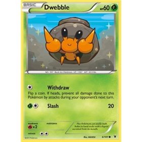 NVI 006 - Dwebble - Reverse Holo NVI 006 - Dwebble - Reverse Holo