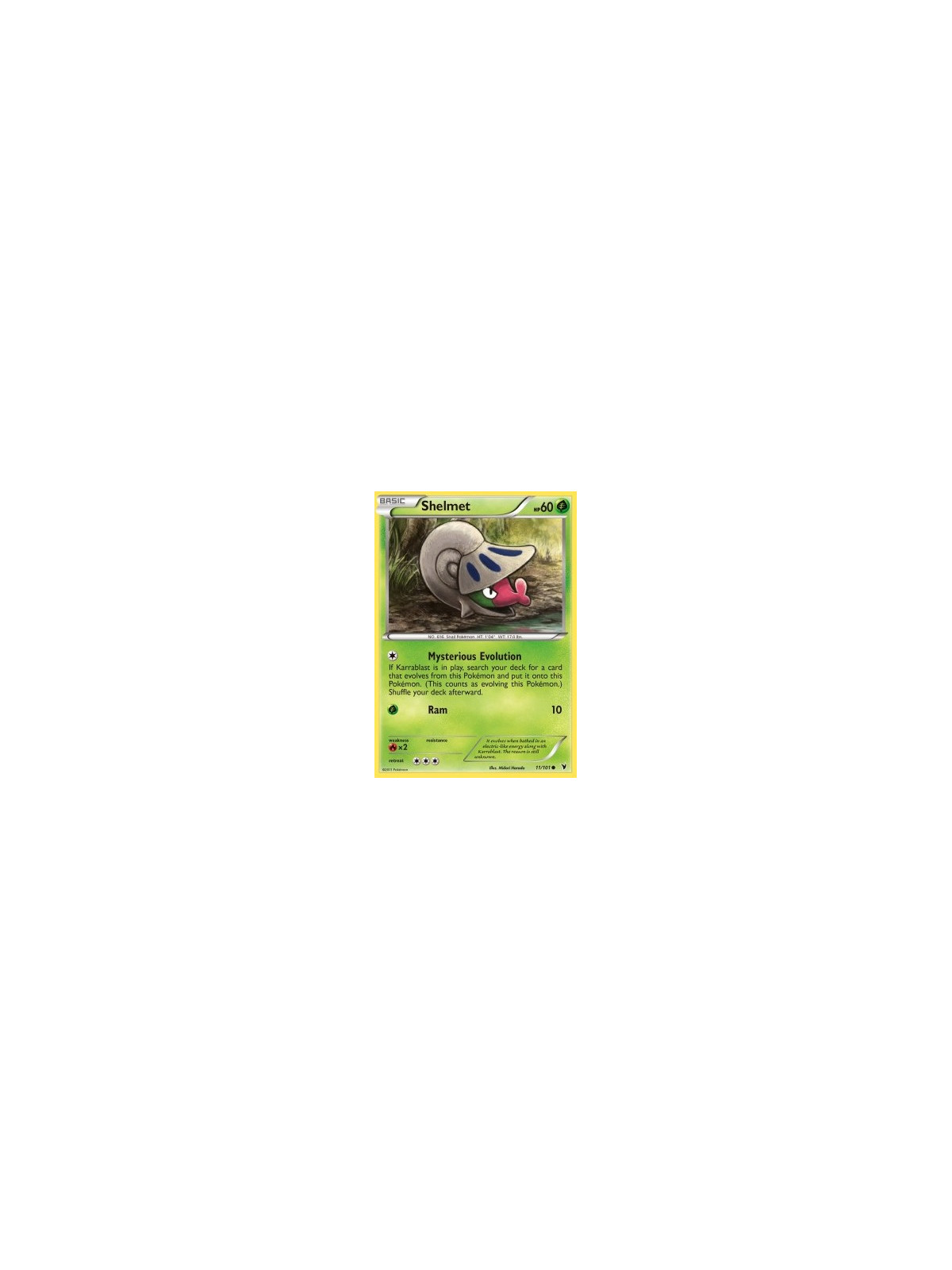 NVI 011 - Shelmet - Reverse Holo