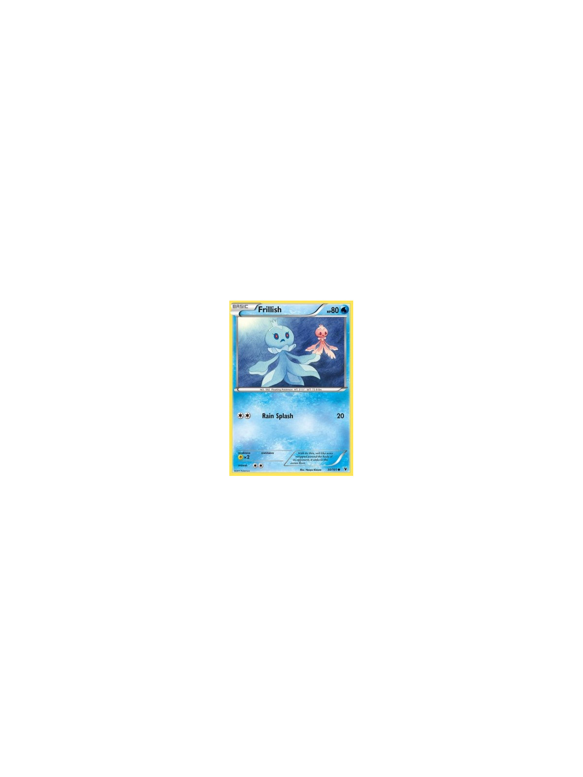 NVI 030 - Frillish - Rerverse Holo