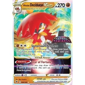 ASR 084 - Hisuian Decidueye VSTAR - Oversized Card