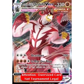 BST 086 - Single Strike Urshifu VMAX - Oversized Card BST 086 - Single Strike Urshifu VMAX - Oversized Card