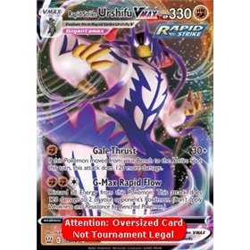 BST 088 - Rapid Strike Urshifu VMAX - Oversized Card BST 088 - Rapid Strike Urshifu VMAX - Oversized Card