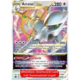 BRS 123 - Arceus VSTAR - Oversized Card