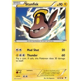NVI 042 - Stunfisk Stunfisk (Mud Shot)