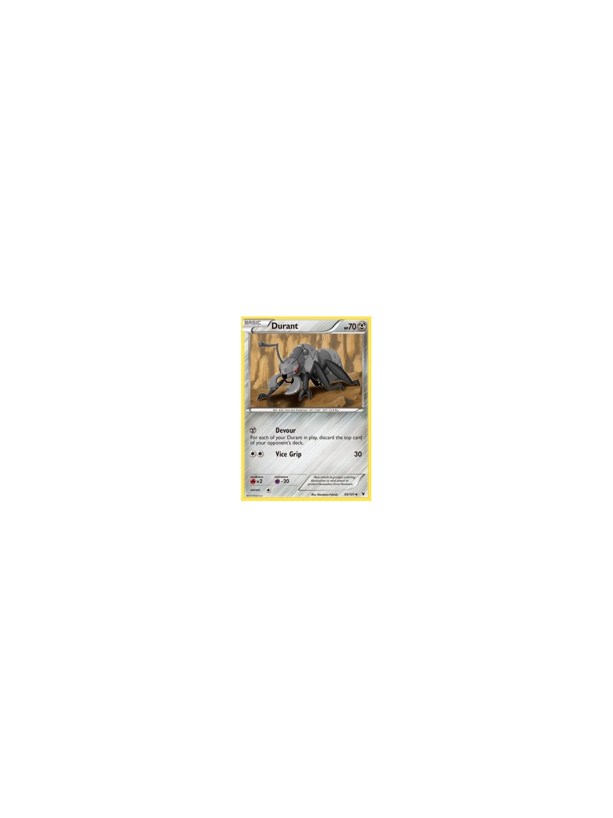 NVI 083 - Durant - Reverse Holo