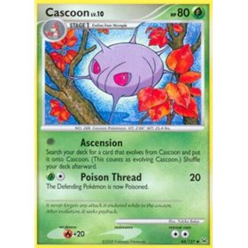 PL 044 - Cascoon Lv.10 - Reverse Holo PL 044 - Cascoon Lv.10 - Reverse Holo
