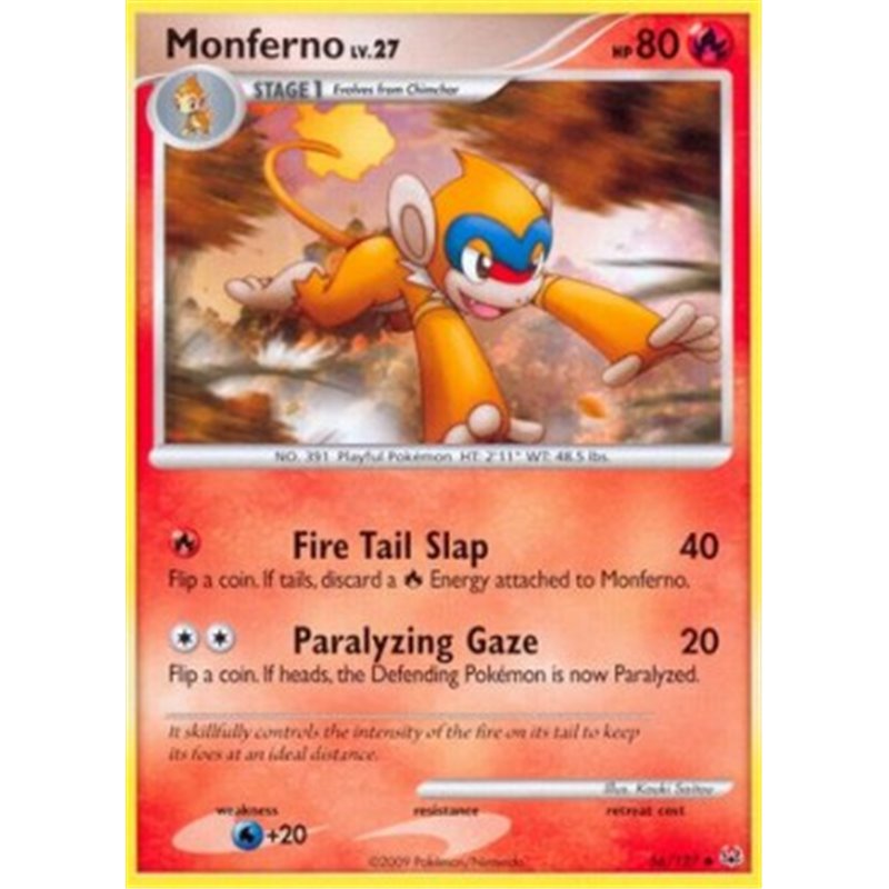 PL 056 - Monferno Lv.27