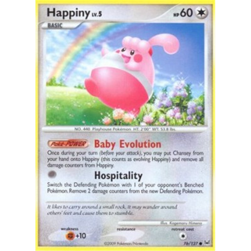 PL 076 - Happiny Lv.5 - Reverse Holo