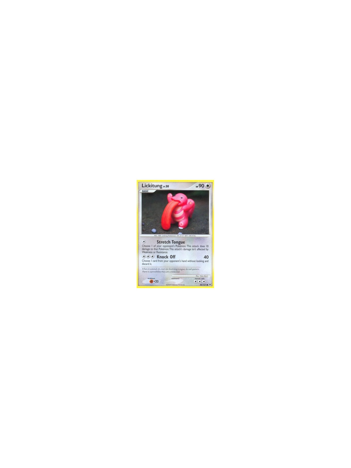 PL 080 - Lickitung Lv.30