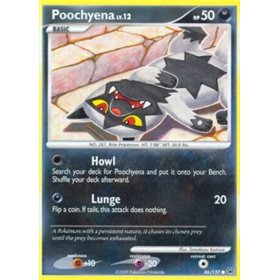PL 086 - Poochyena Lv.12 PL 086 - Poochyena Lv.12