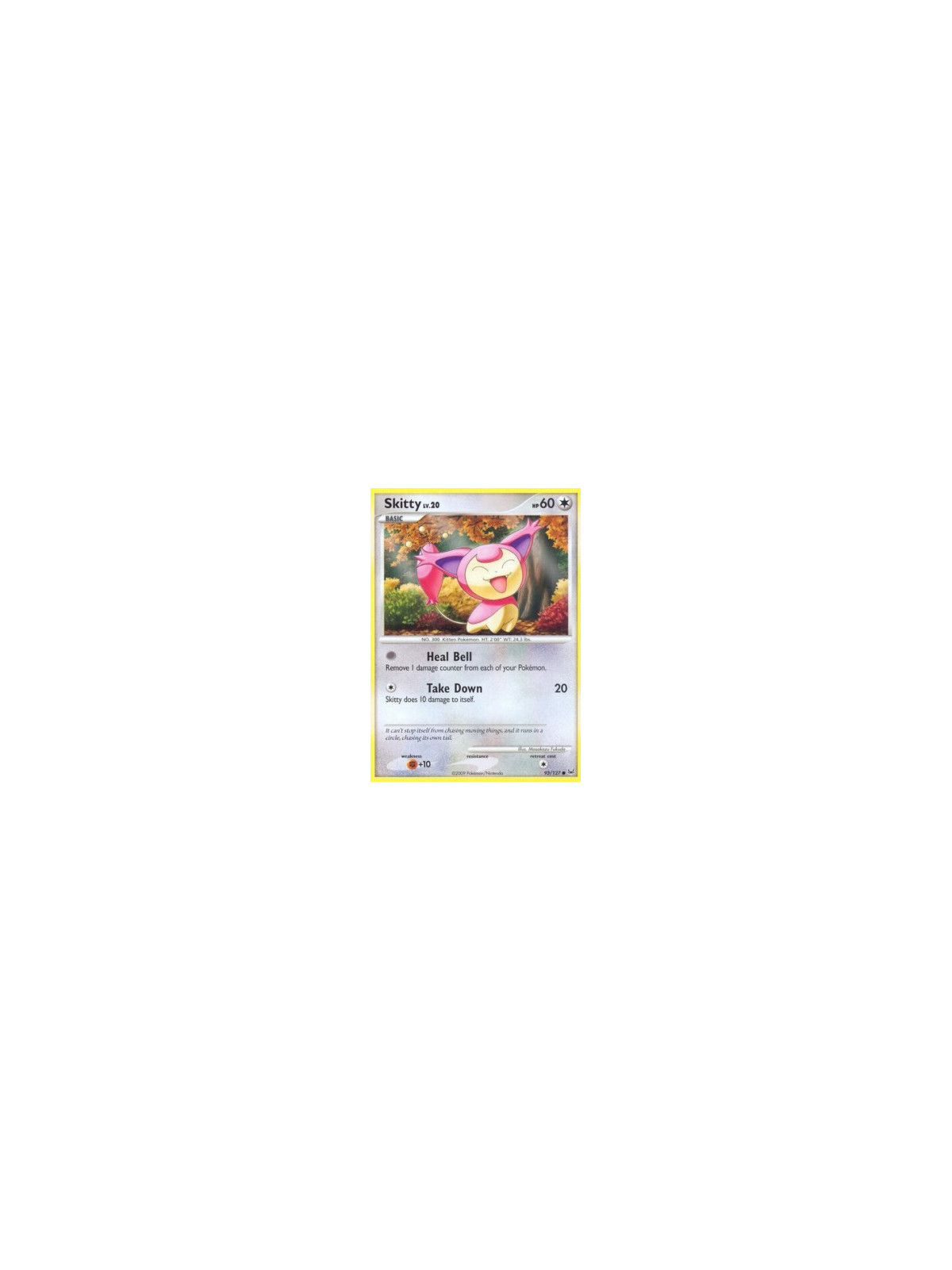 PL 093 - Skitty Lv.20 - Reverse Holo
