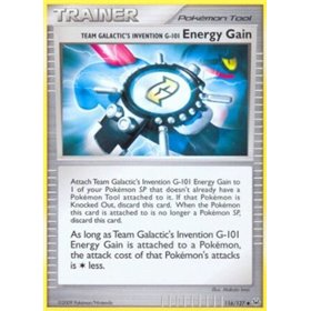 PL 116 - Team Galactic's Invention G-101 Energy Gain PL 116 - Team Galactic's Invention G-101 Energy Gain
