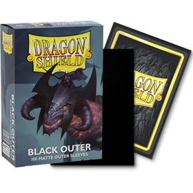 DragonShield Sleeves - Outer Sleeves - Matte Black DragonShield Sleeves - Outer Sleeves - Matte Black