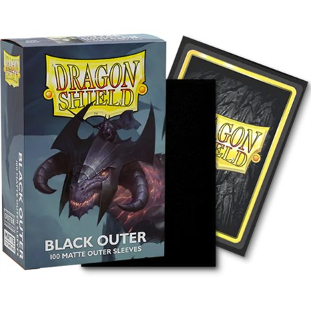 DragonShield Sleeves - Outer Sleeves - Matte Black