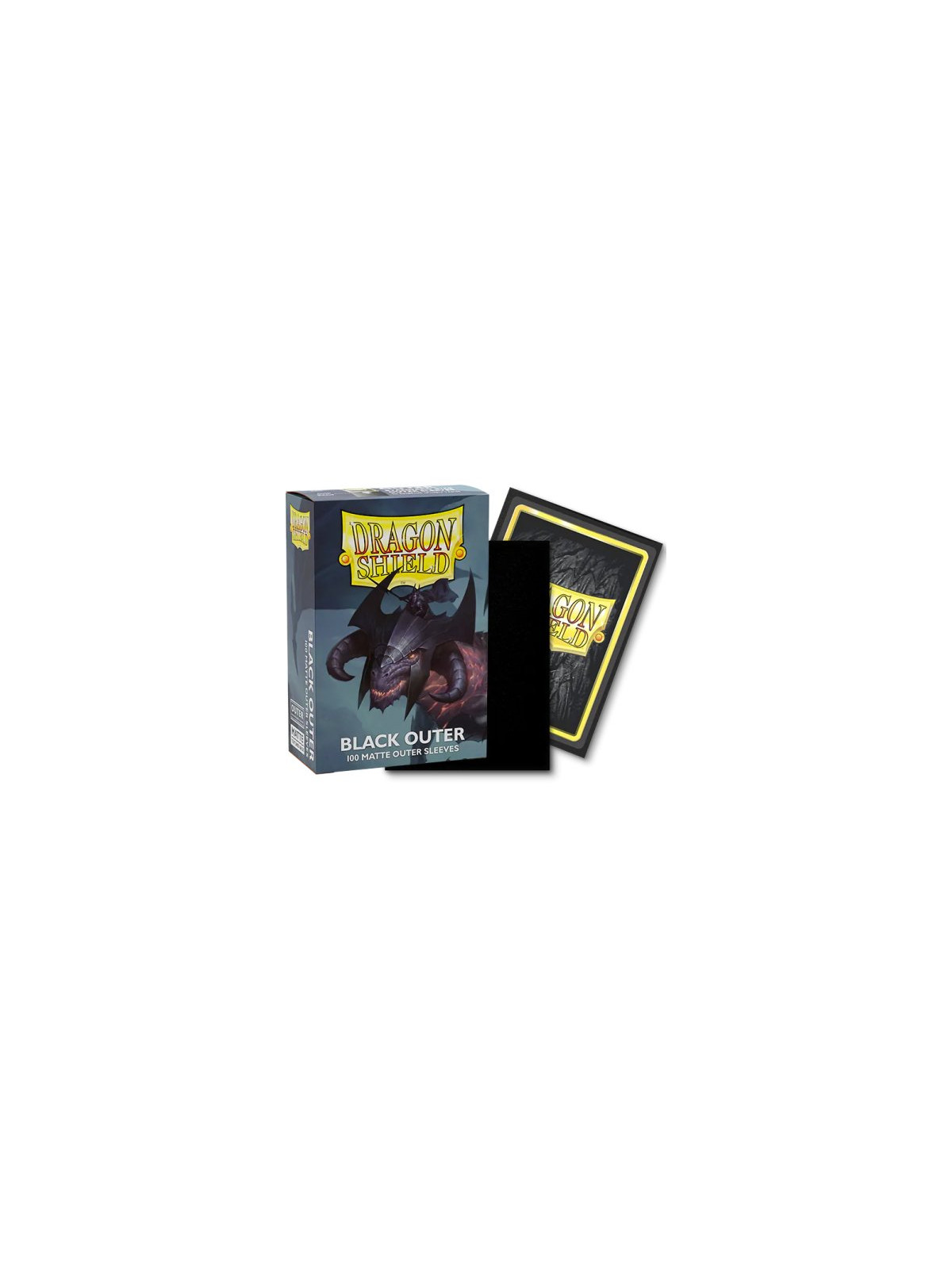 DragonShield Sleeves - Outer Sleeves - Matte Black