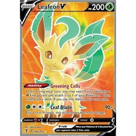 EVS 166 - Leafeon V EVS 166/203 - Leafeon V