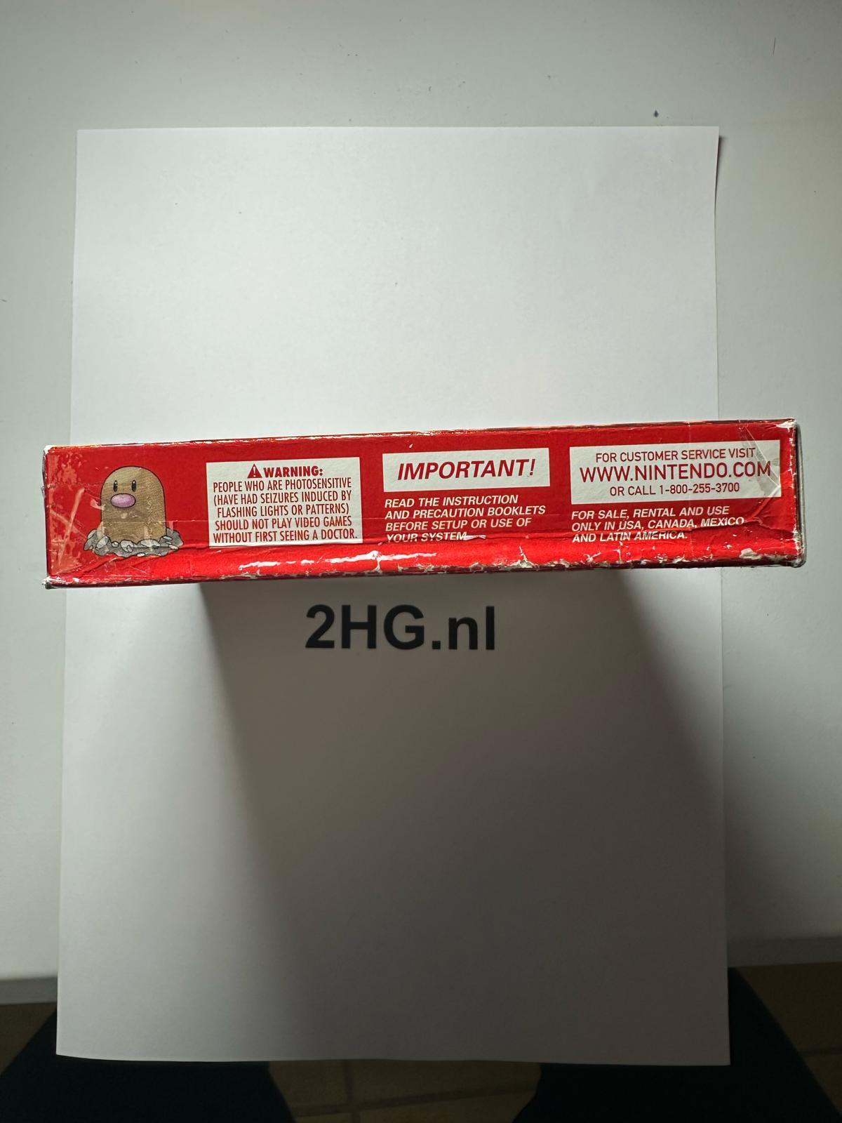 Pokémon FireRed Version (USA, cassette en boekje)