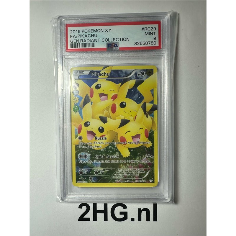 PSA 10 Pokemon Pikachu popular Full Art RC29 PSA 10