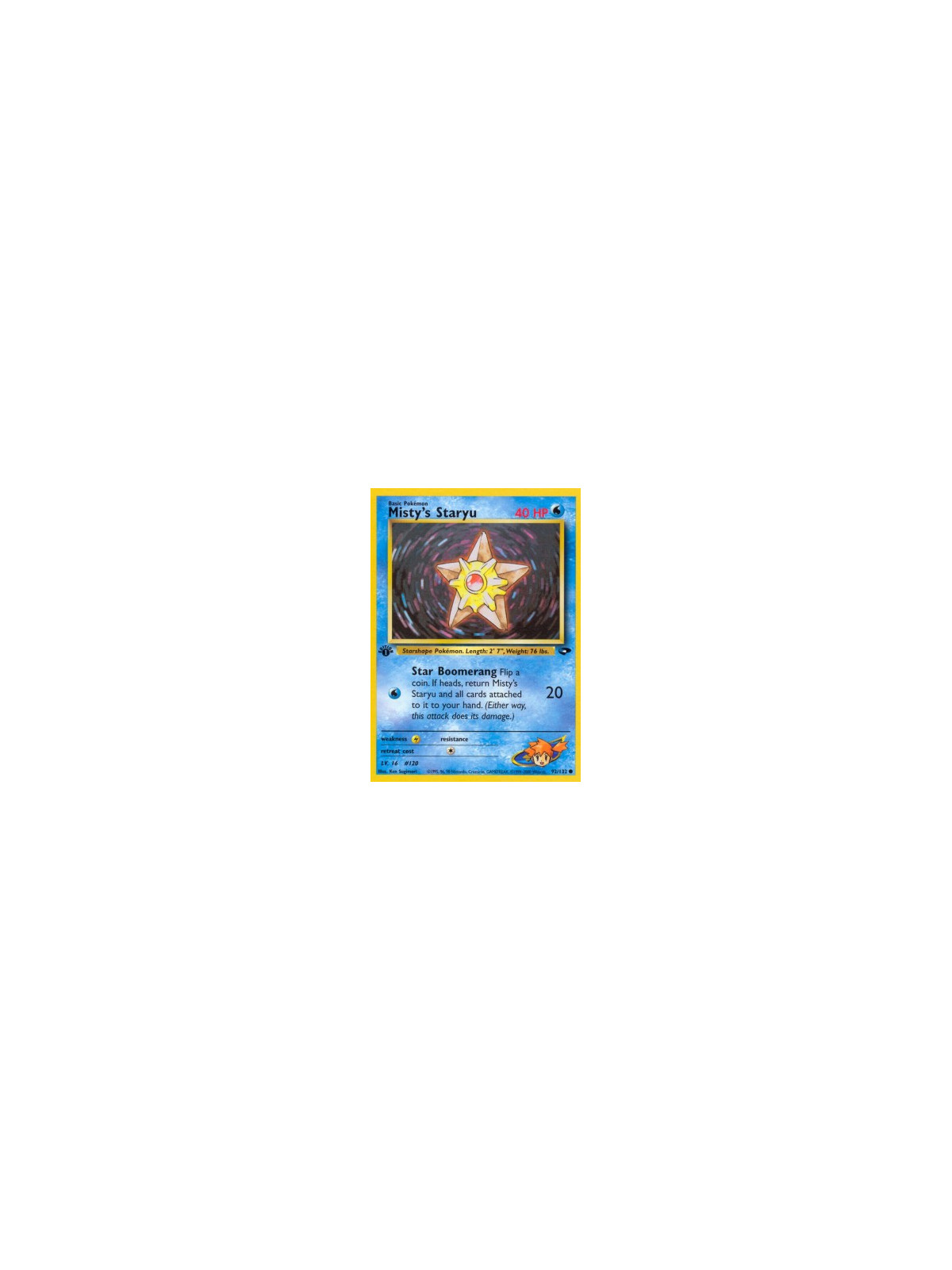 GC 092 - Misty's Staryu