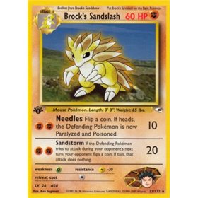 GH 023 - Brock's Sandslash GH 023 - Brock's Sandslash