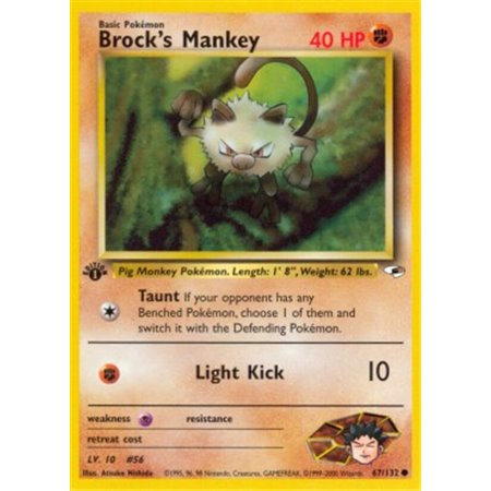 GH 067 - Brock's Mankey