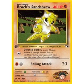 GH 071 - Brock's Sandshrew GH 071 - Brock's Sandshrew