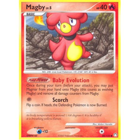 MT 088 - Magby Lv.5 - Reverse Holo