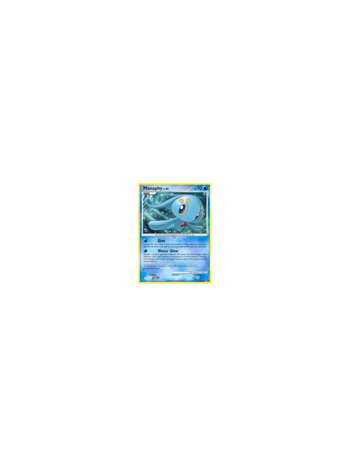 POP9 002 - Manaphy Lv.25