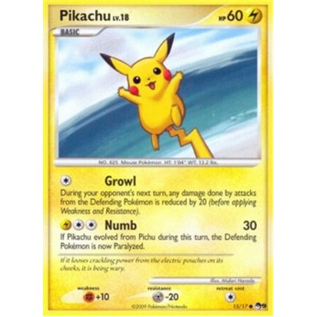 POP9 015 - Pikachu Lv.18