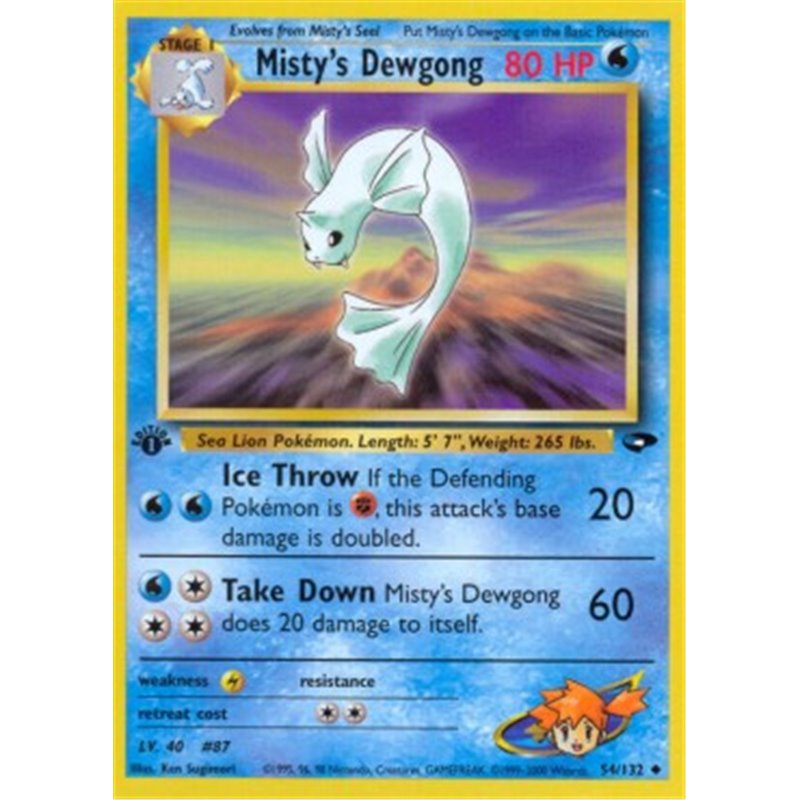 GC 054 - Misty's Dewgong