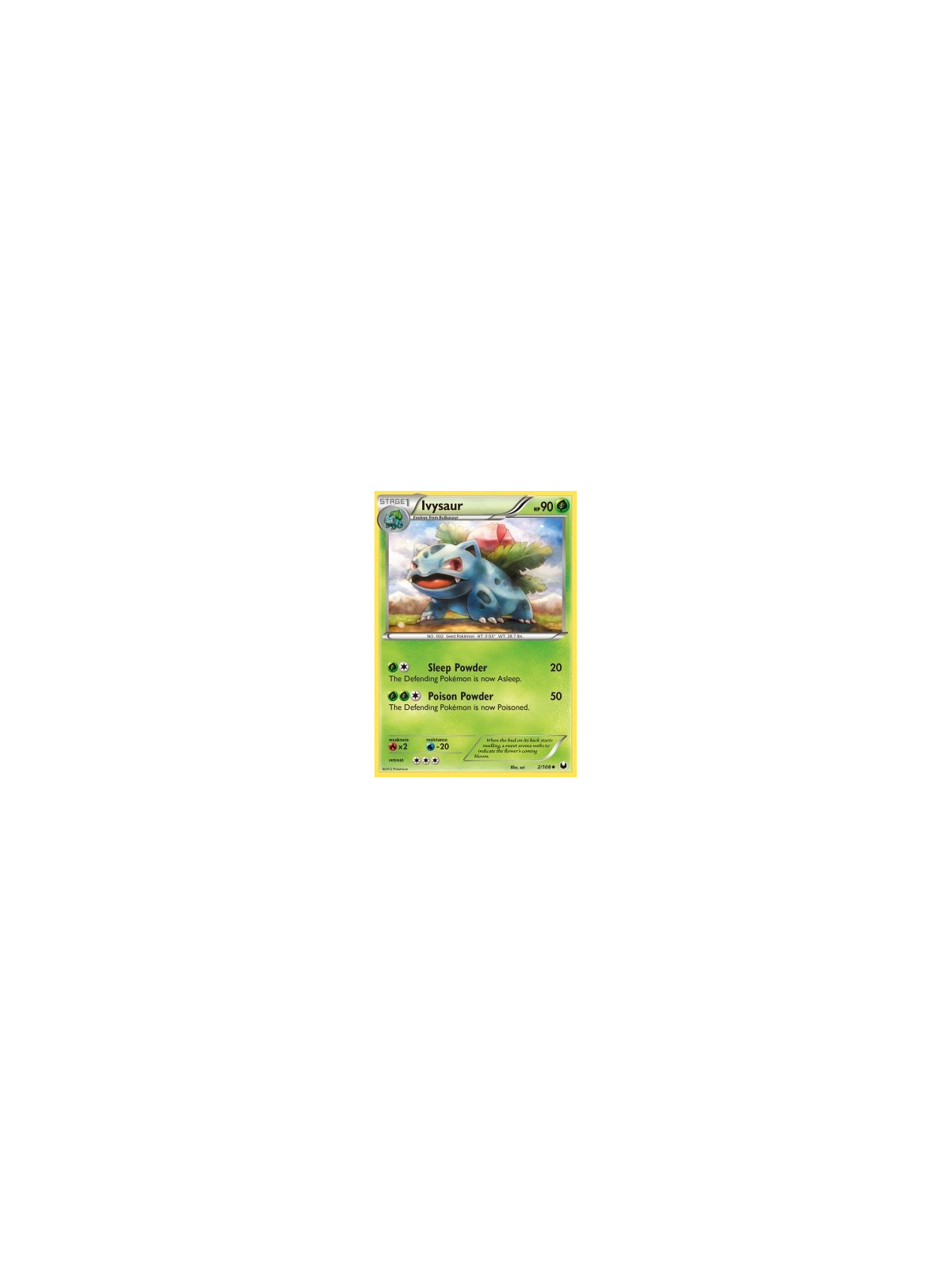 DEX 002 - Ivysaur