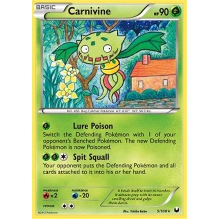 DEX 005 - Carnivine - Reverse Holo