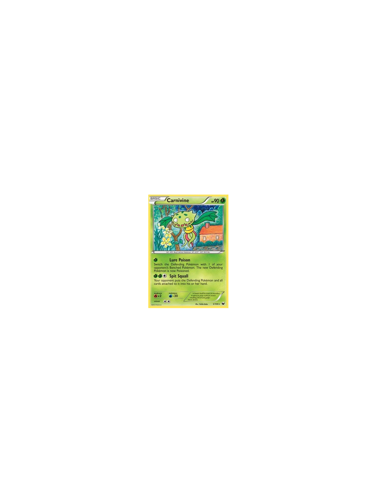 DEX 005 - Carnivine - Reverse Holo