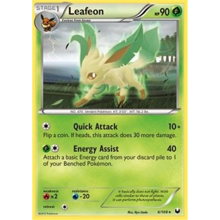 DEX 006 - Leafeon - Reverse Holo