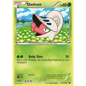 DEX 010 - Shelmet - Reverse Holo DEX 010 - Shelmet - Reverse Holo