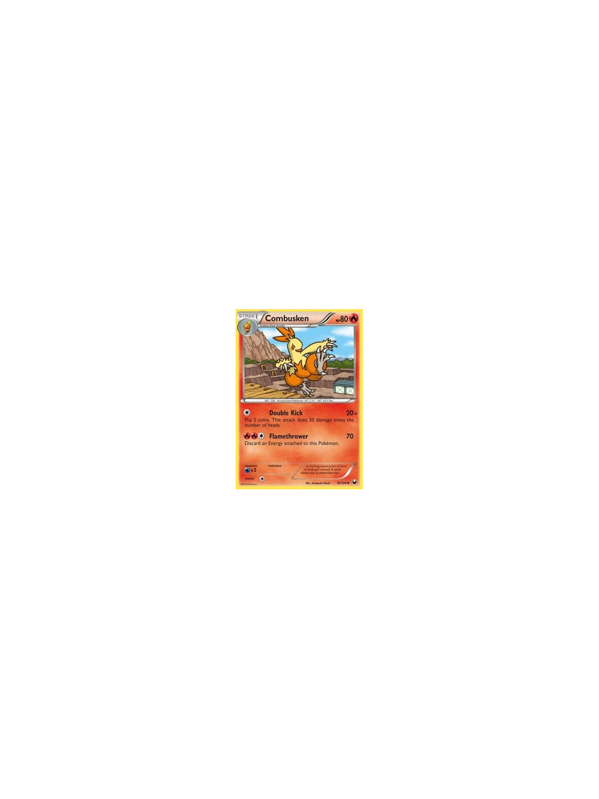 DEX 016 - Combusken 