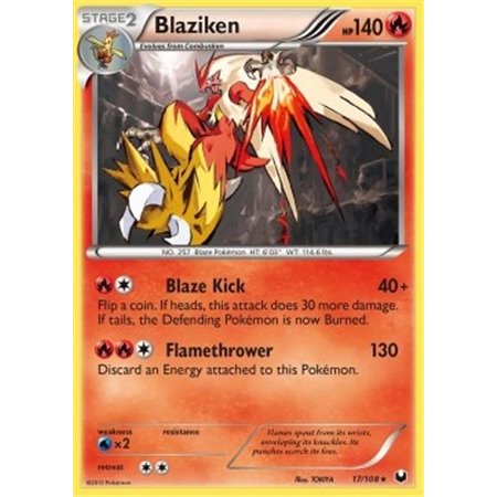 DEX 017 - Blaziken - Reverse Holo