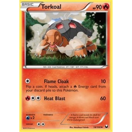 DEX 018 - Torkoal - Reverse Holo