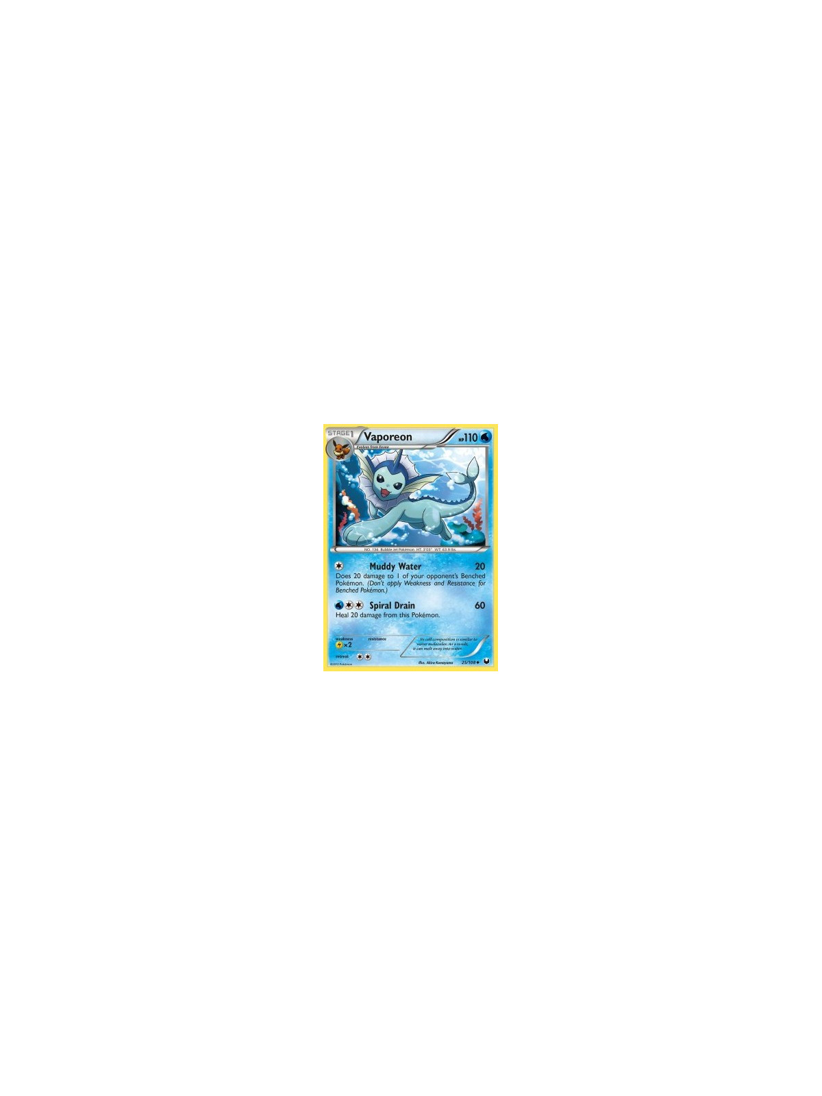 DEX 025 - Vaporeon 