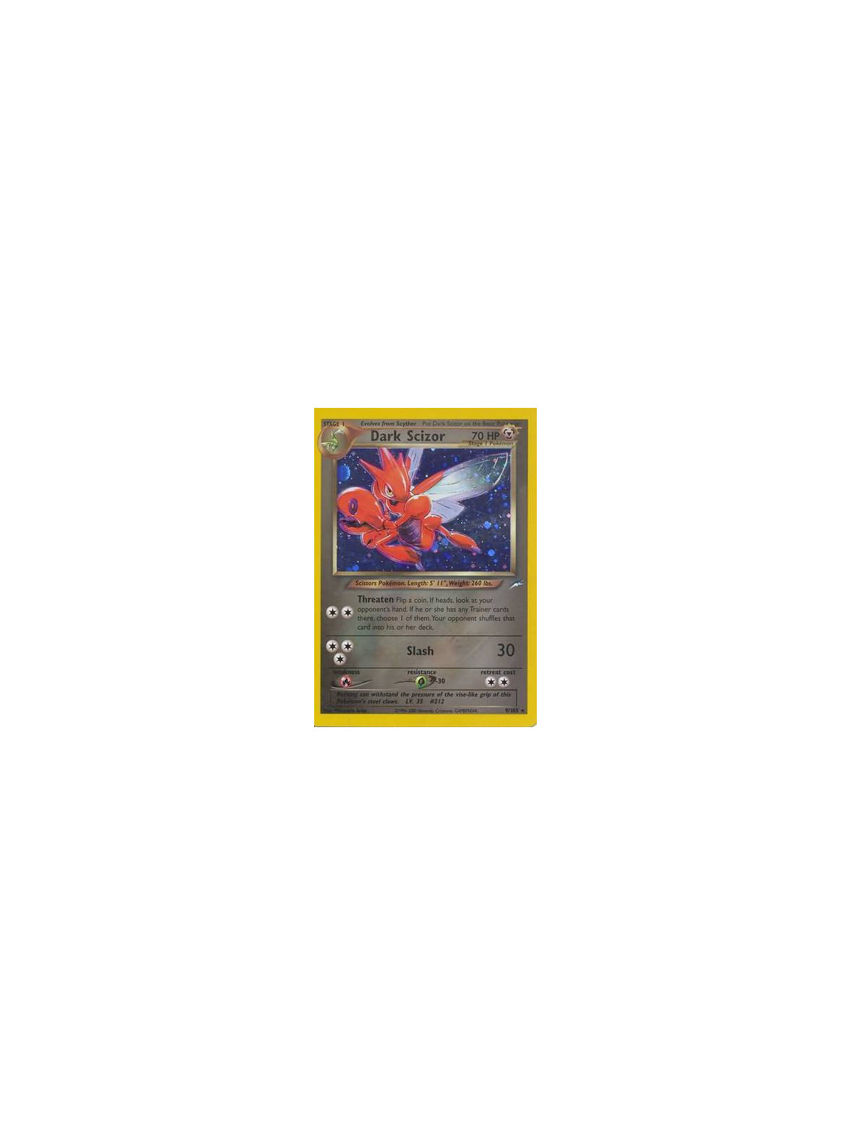 NDE 009 - Dark Scizor