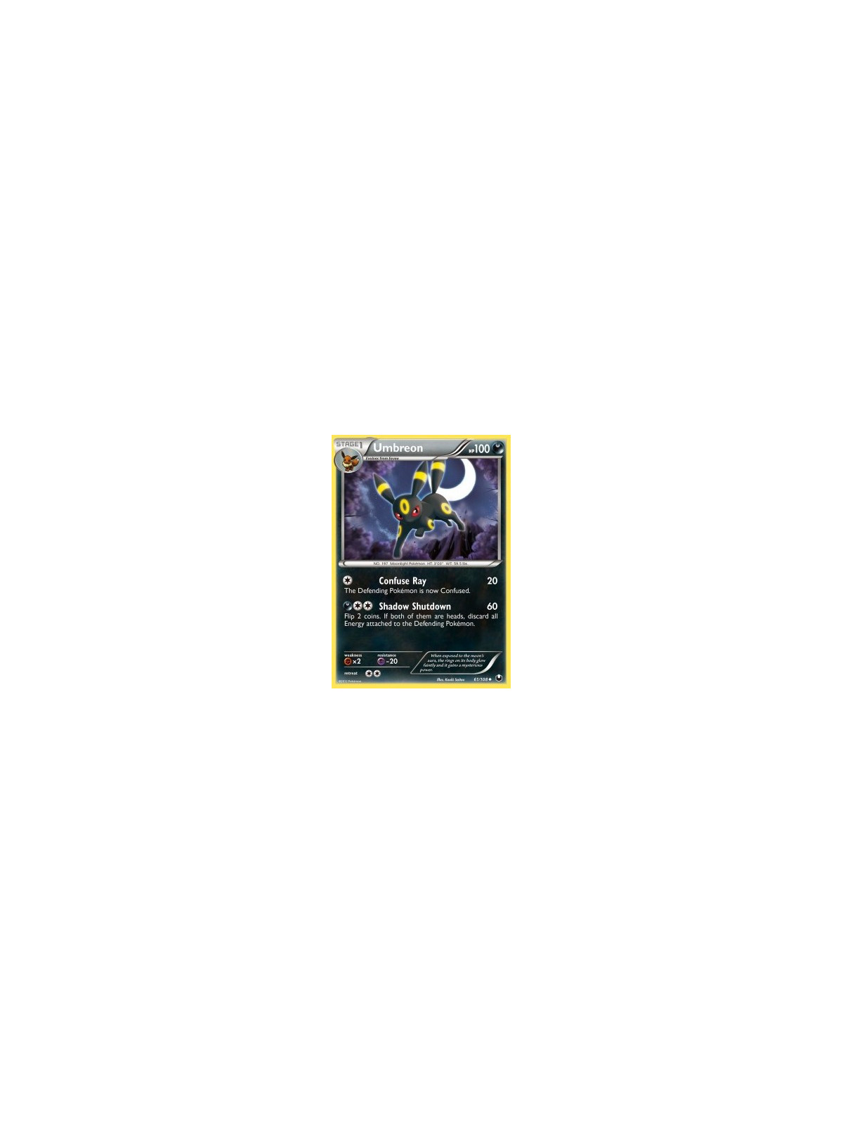 DEX 061 - Umbreon 