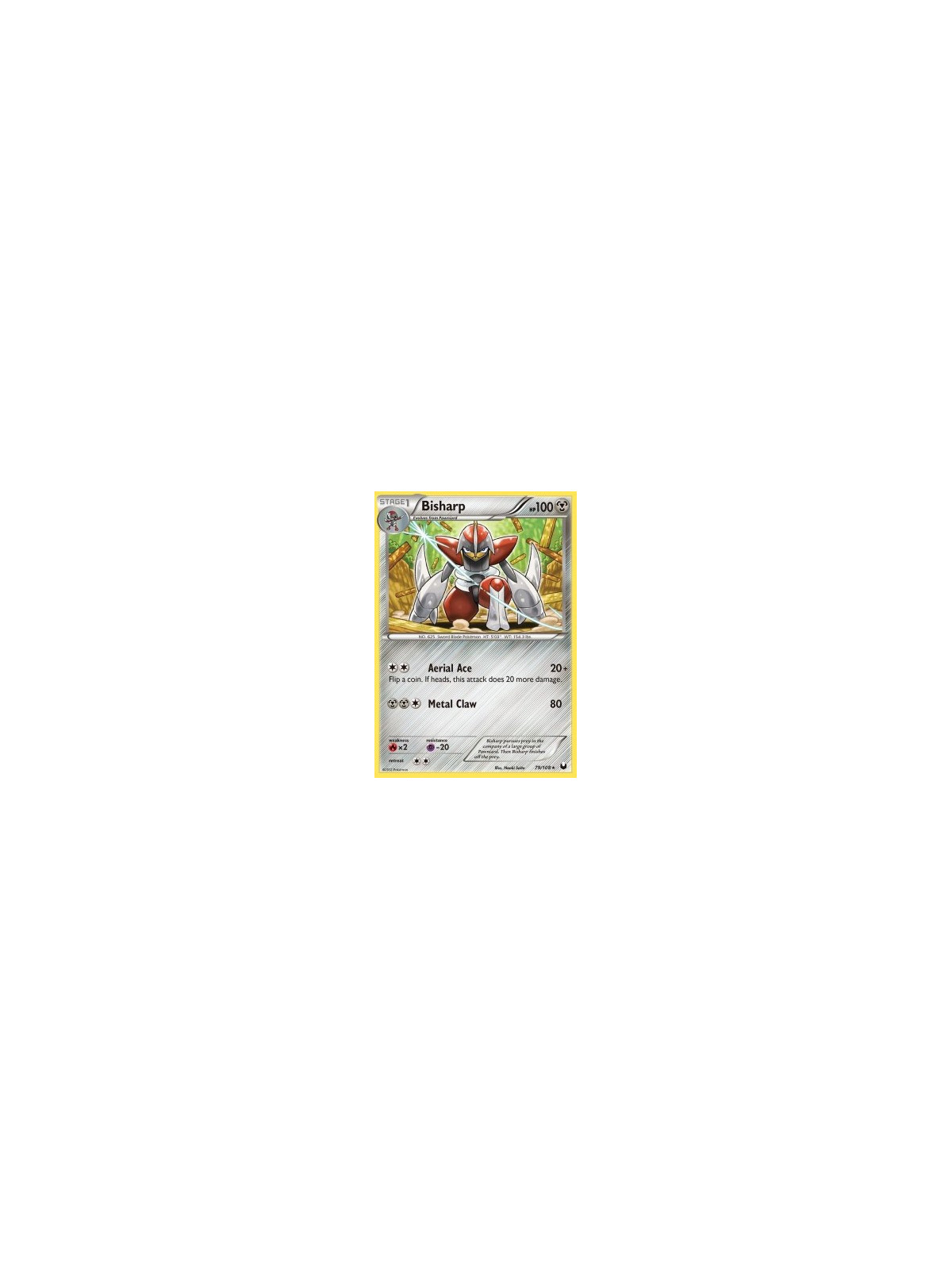 DEX 079 - Bisharp - Reverse Holo
