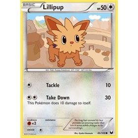 DEX 086 - Lillipup - Reverse Holo