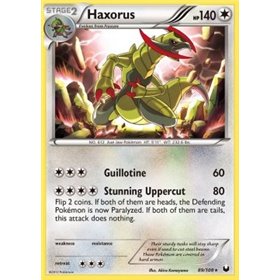 DEX 089 - Haxorus DEX 089 - Haxorus