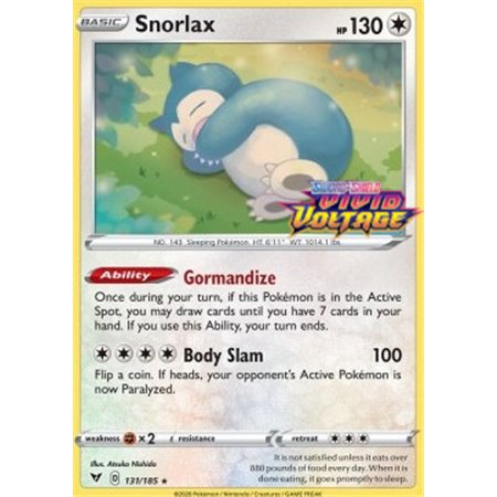 VIV 131 - Snorlax - Promo