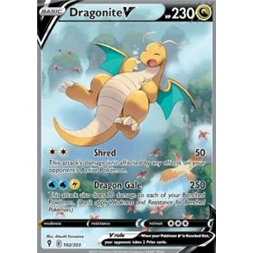 EVS 192 - Dragonite V EVS 192/203 - Dragonite V